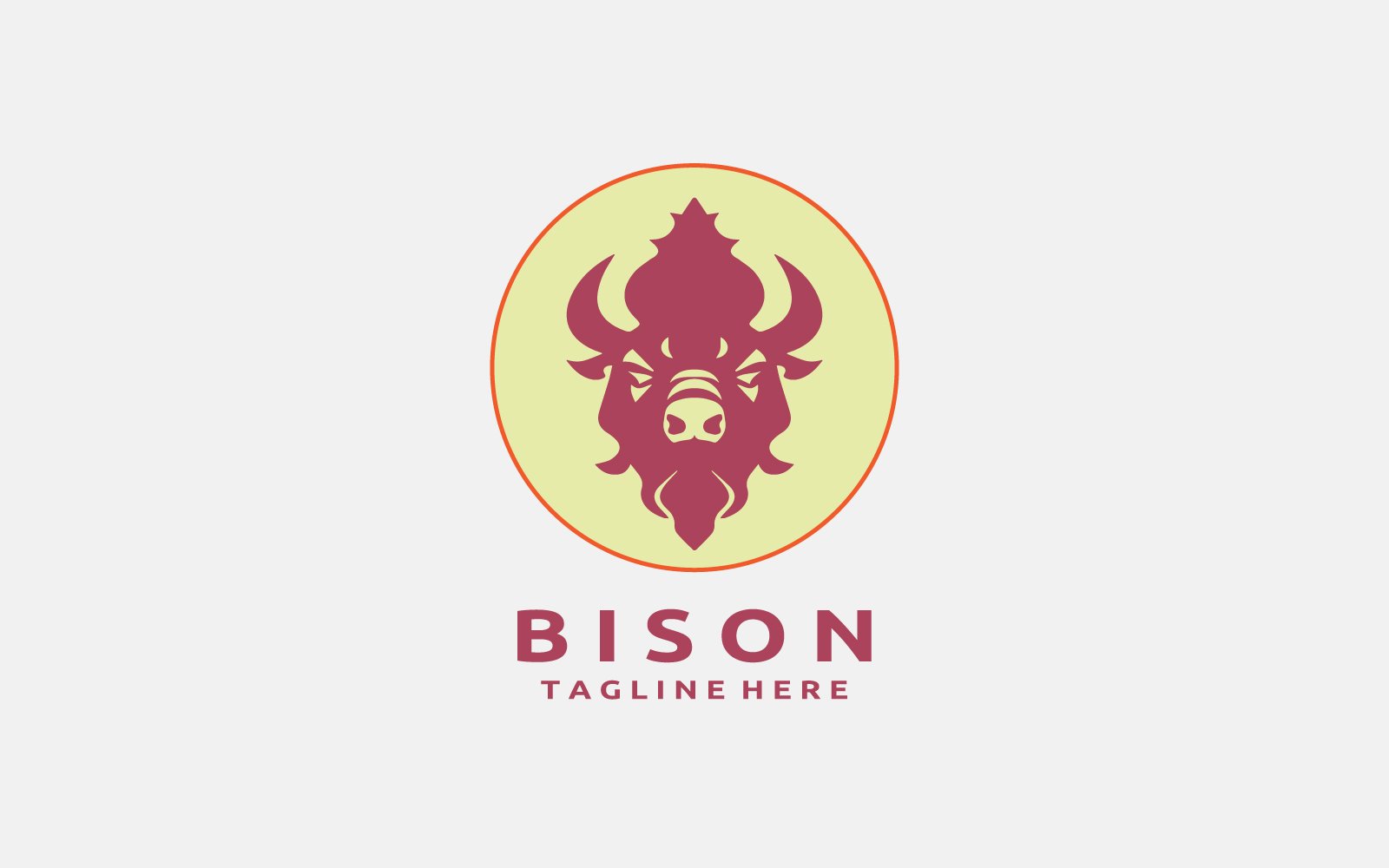 Kit Graphique #381892 Logo Bison Web Design - Logo template Preview