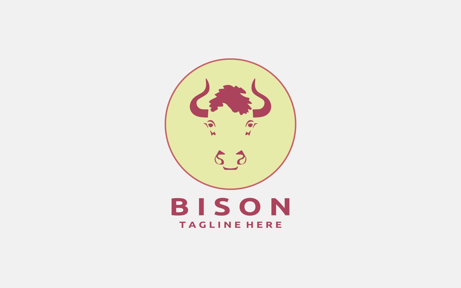 Template #381894 Logo Bison Webdesign Template - Logo template Preview