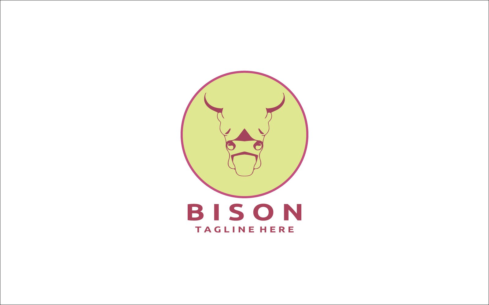 Kit Graphique #381898 Logo Bison Web Design - Logo template Preview