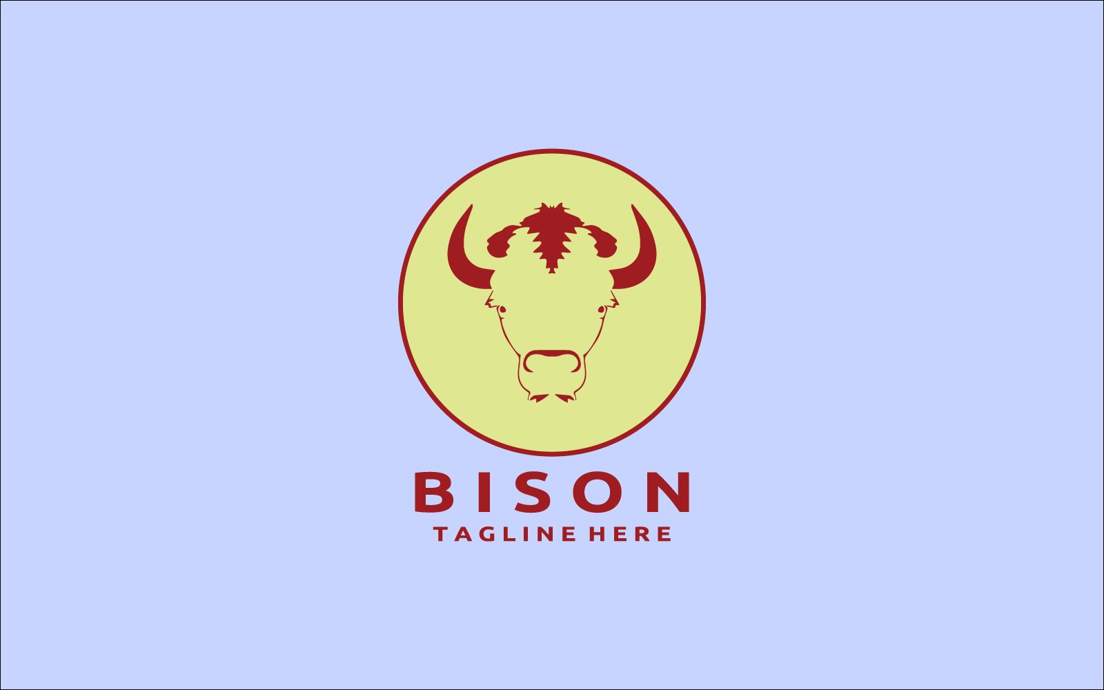 Template #381899 Logo Bison Webdesign Template - Logo template Preview
