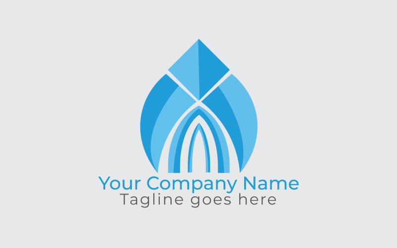 Creative and professional Islamic symbolic logo template Logo Template