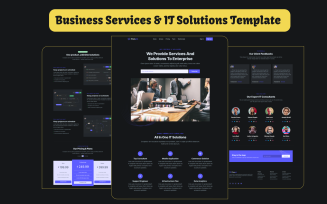 ITsmart — Business Services & IT Solutions Multipurpose Responsive Website Template