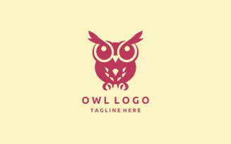 Owl Logo Design Template V5