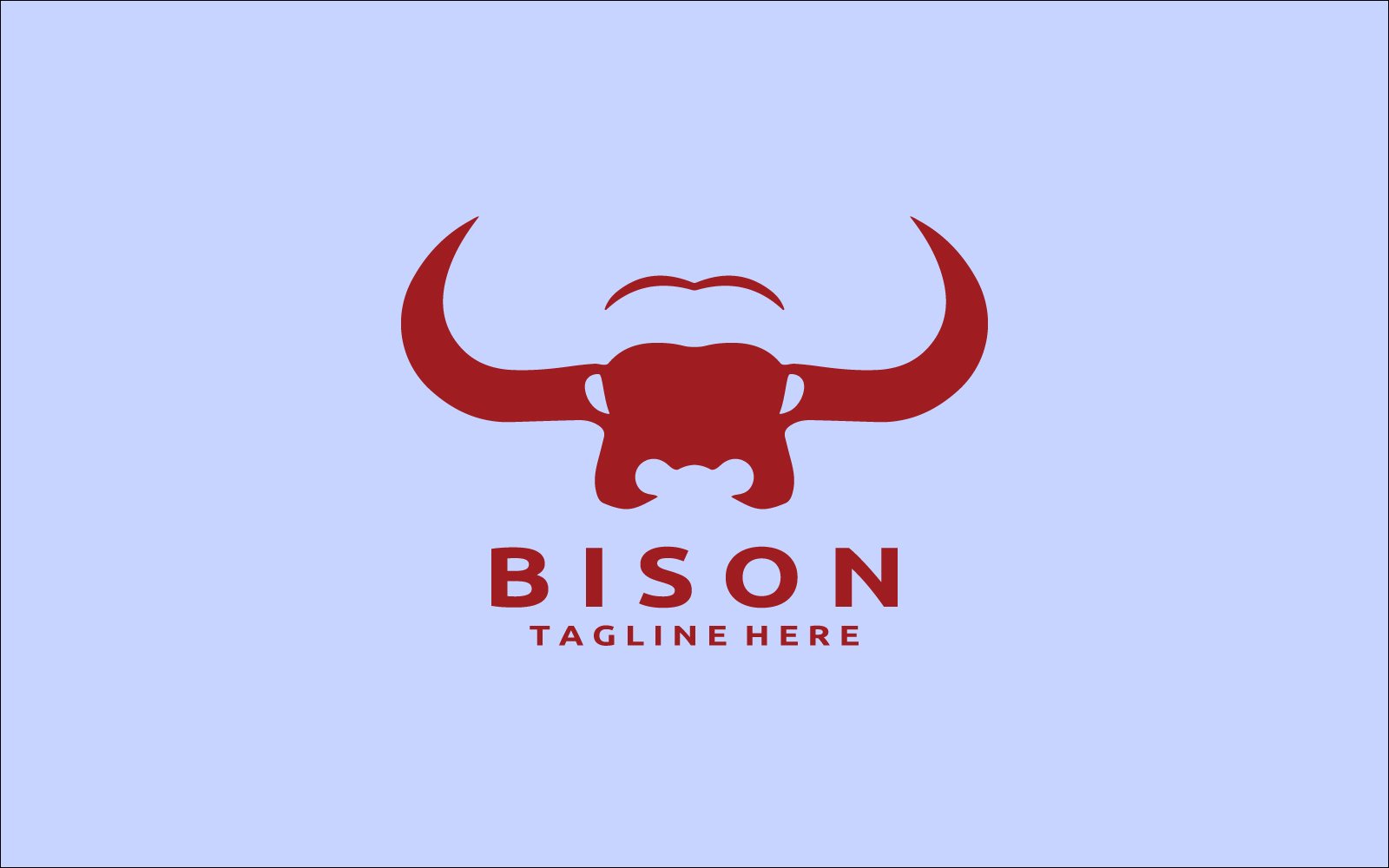 Template #381900 Logo Bison Webdesign Template - Logo template Preview