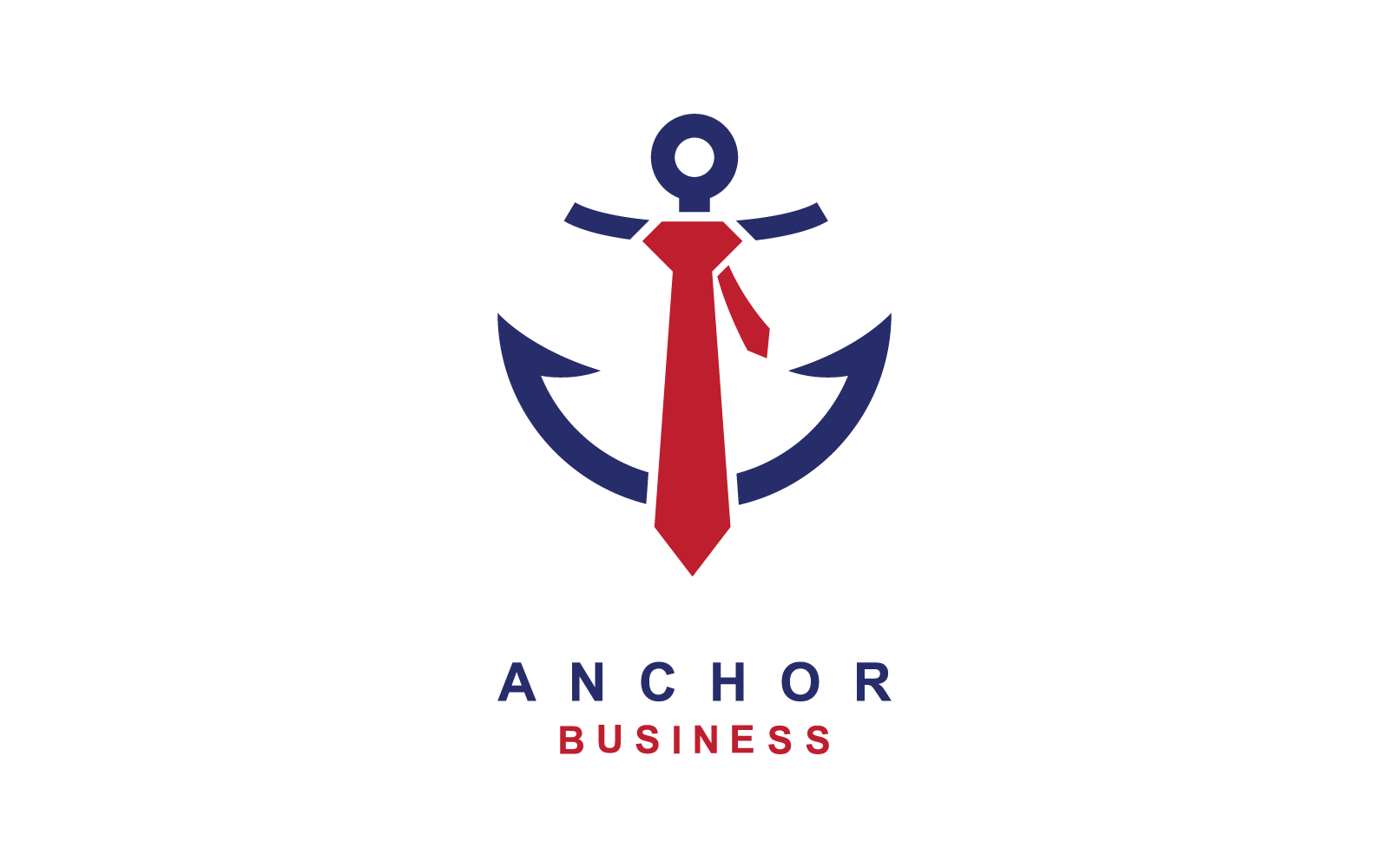 Шаблон ілюстрації логотипу Anchor