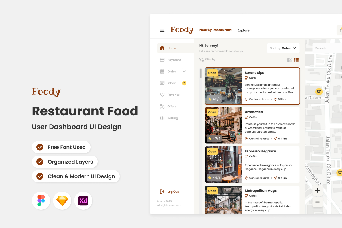 Kit Graphique #382008 Diner Aliments Web Design - Logo template Preview