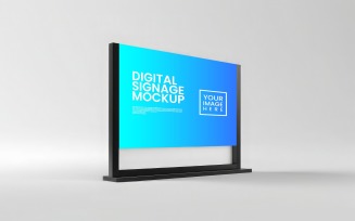 Digital Sign mockup Template V9