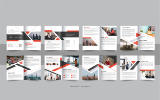 16 page corporate company profile brochure