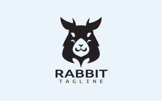 Rabbit Viking Logo Template V11
