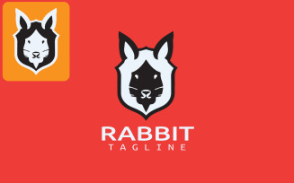 Rabbit Viking Logo Template V12