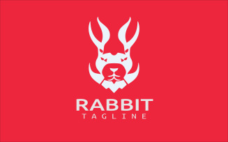 Rabbit Viking Logo Template V2