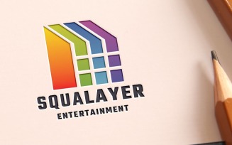 Squa Layer Pro Logo Template