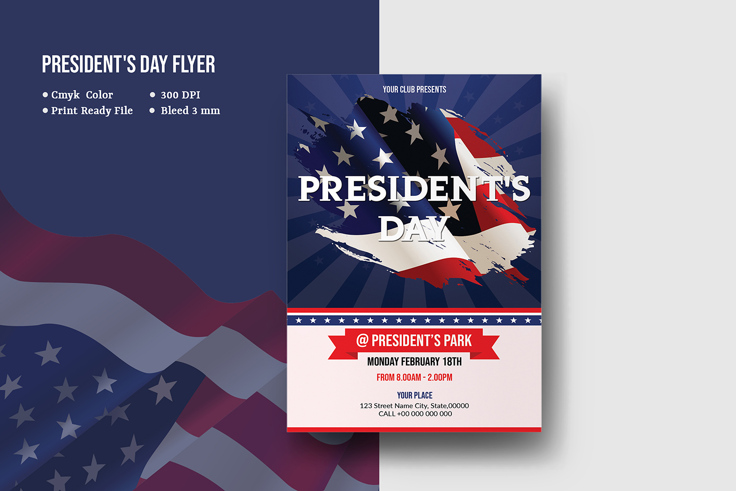 Kit Graphique #382150 Presidents Day Divers Modles Web - Logo template Preview