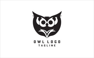 Owl Logo Design Template V10