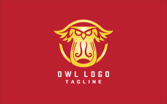 Owl Logo Design Template V9