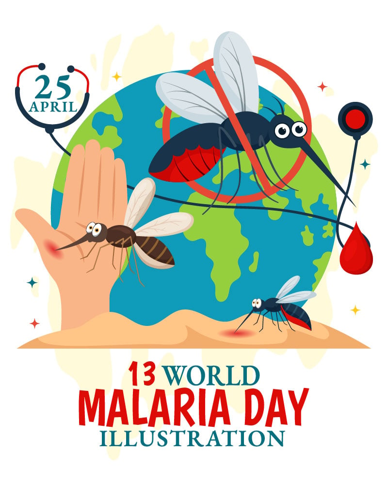 Template #382224 Malaria Day Webdesign Template - Logo template Preview
