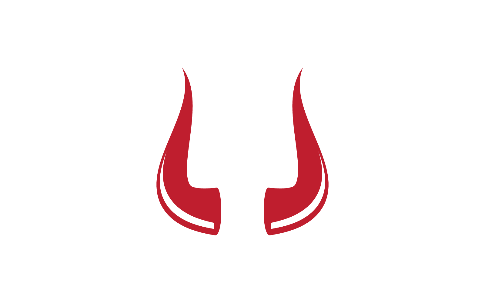 Devil Horn logo vector illustration Logo Template
