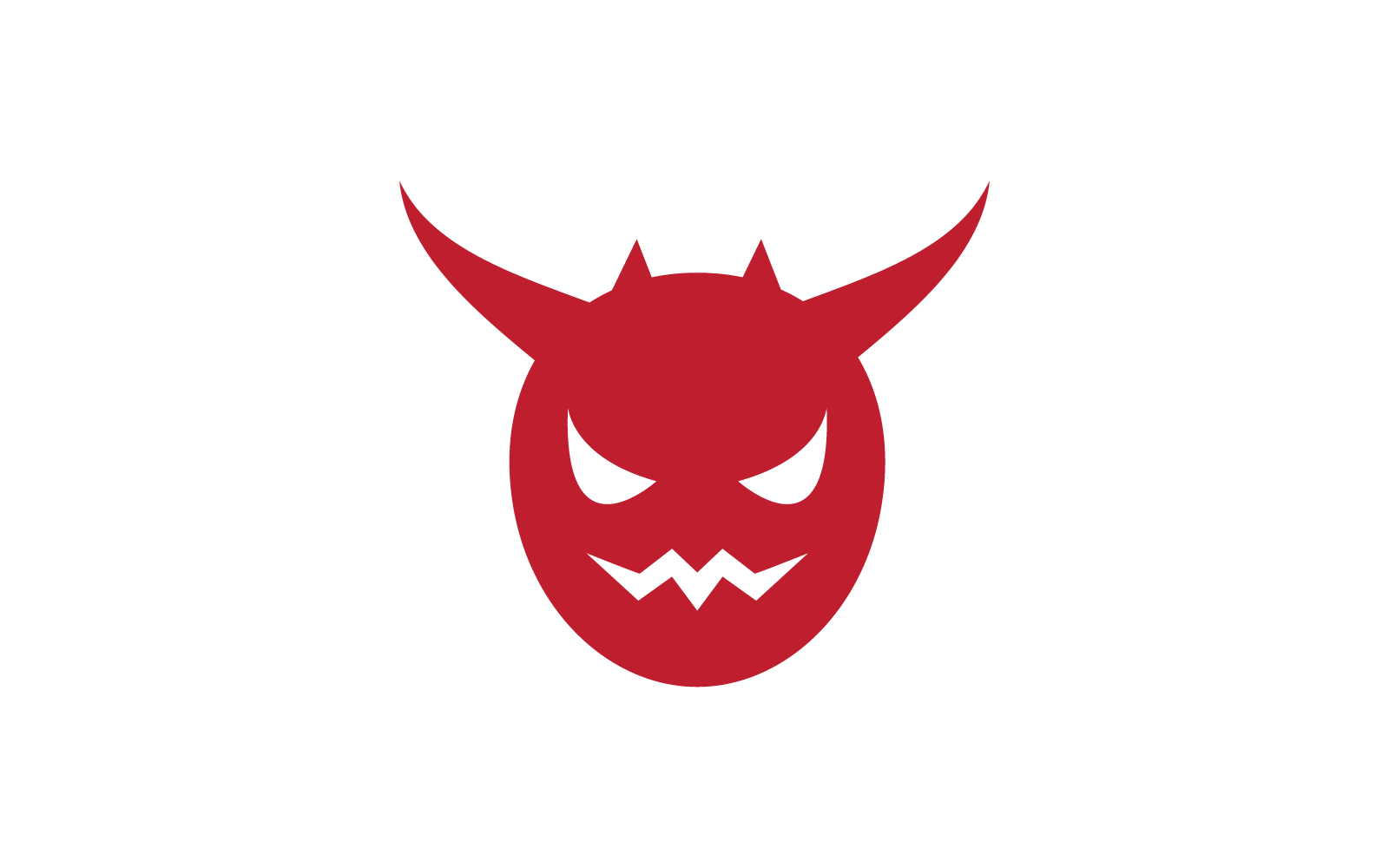 Devil logo ilustration vector template design Logo Template
