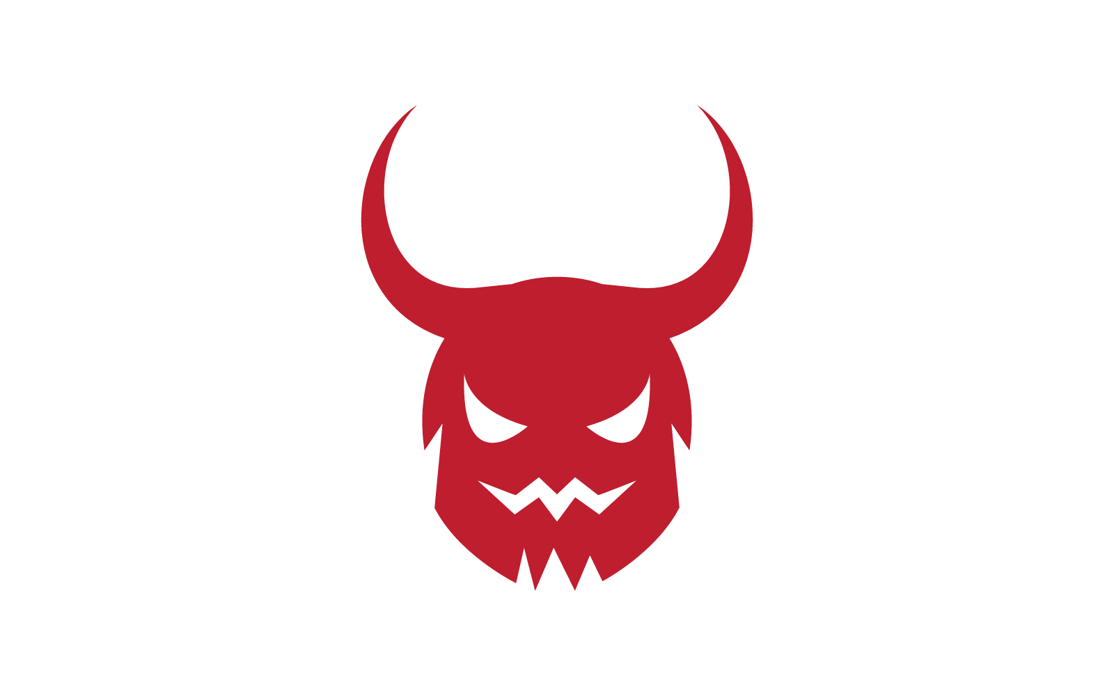 Plantilla de diseño de vector de logotipo de diablo