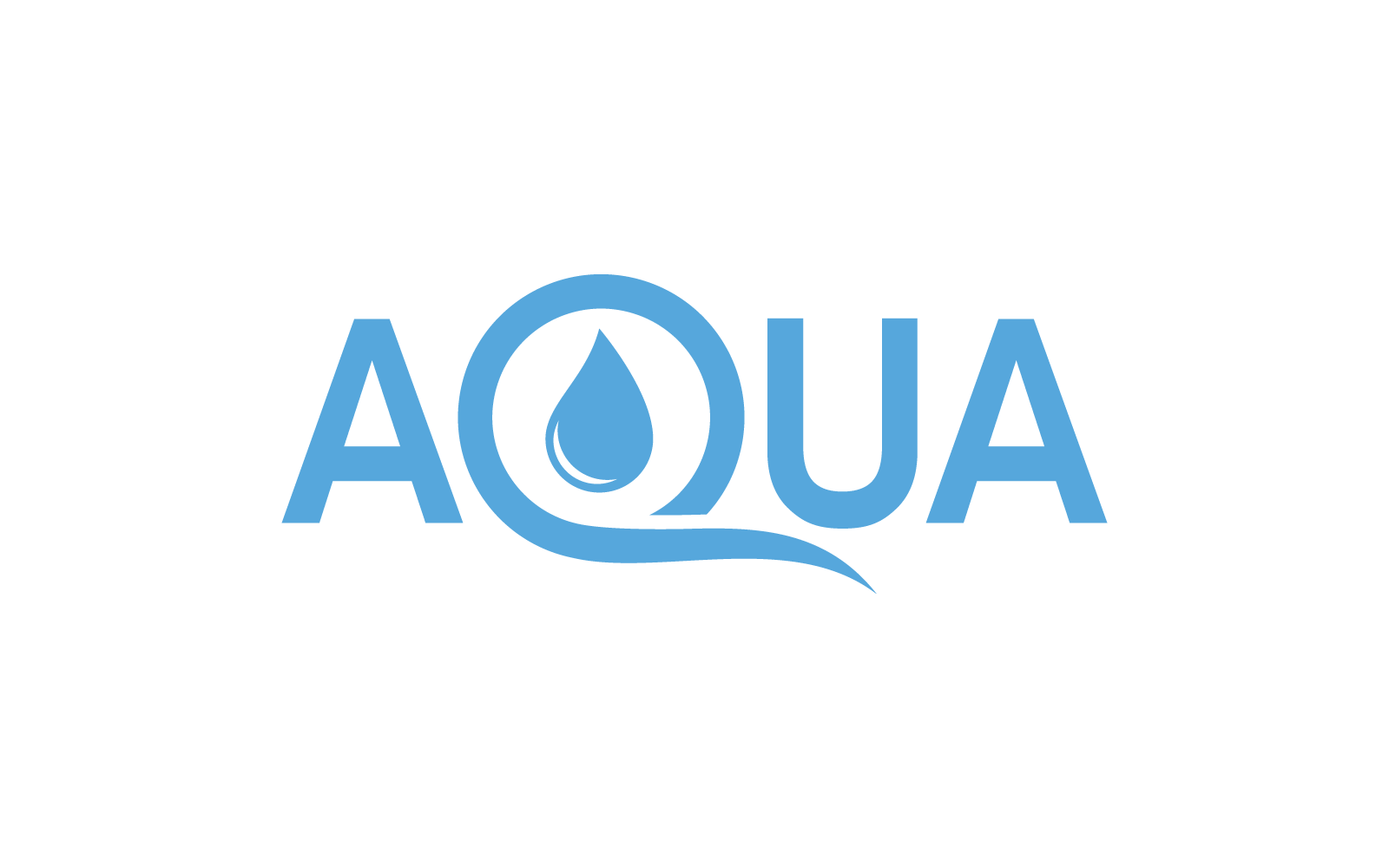 Plantilla de ilustración del logotipo de gota de agua