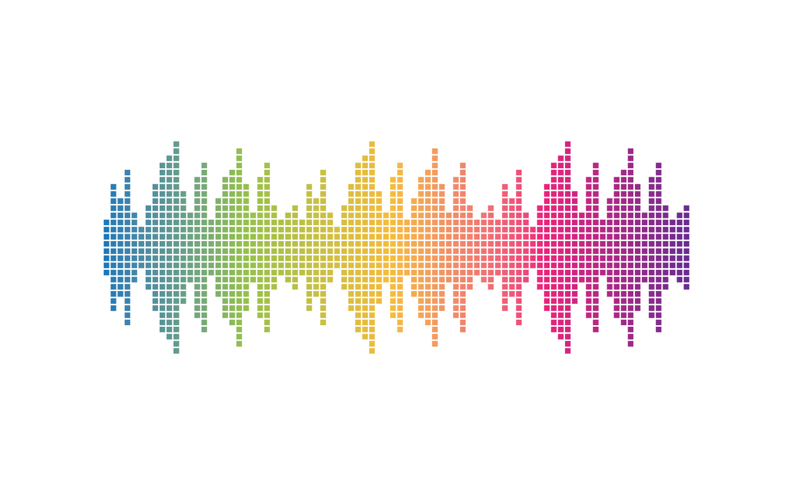 Sound wave music logo vector design Logo Template