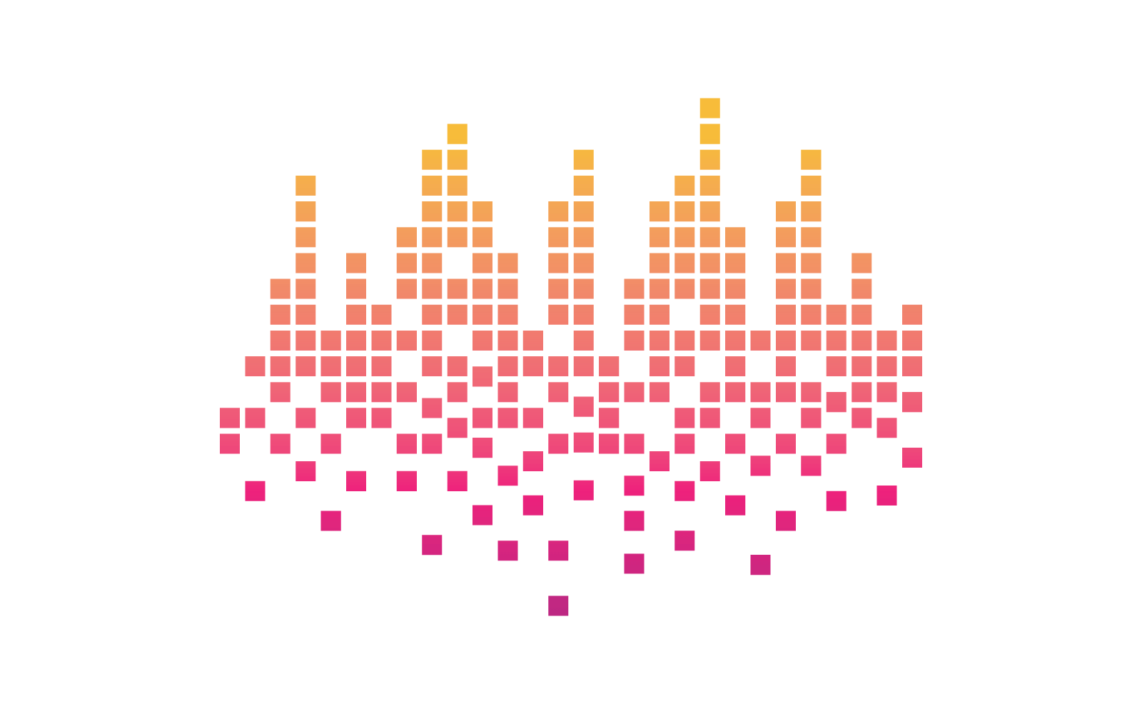 Szablon ilustracji logo muzyki fali dźwiękowej