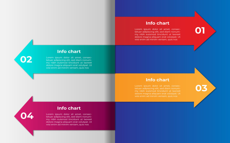 Business vector workflow chart element design. Infographic Element