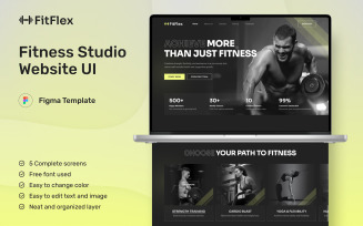FitFlex - Fitness Studio Website