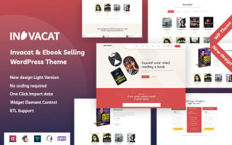 Invacat - Ebook Selling WordPress Theme
