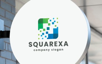 Squarexa Pro Logo Template