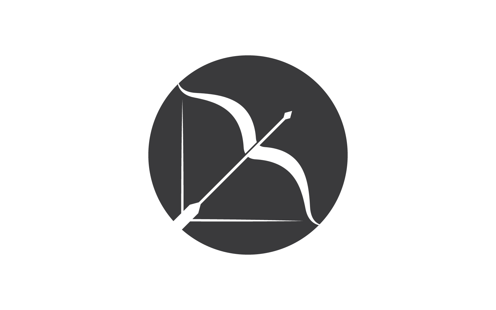 Boogschieten logo vector illustratie sjabloon