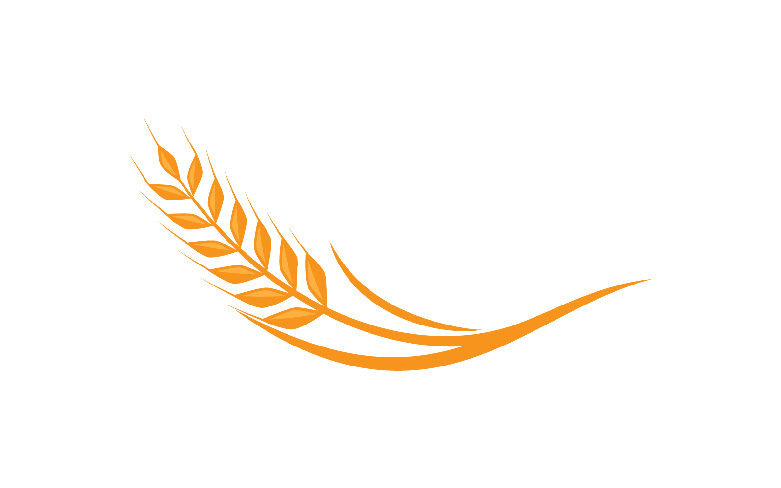 Buğday Logo şablonu illüstrasyon tasarımı