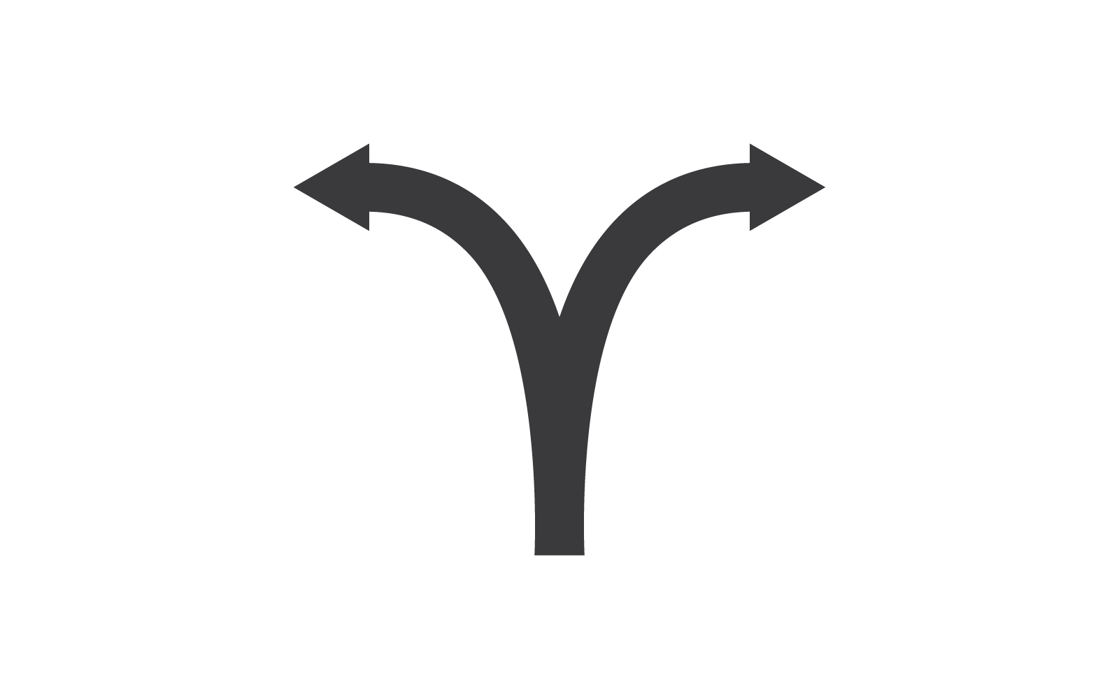 Design piatto vettoriale icona direzione