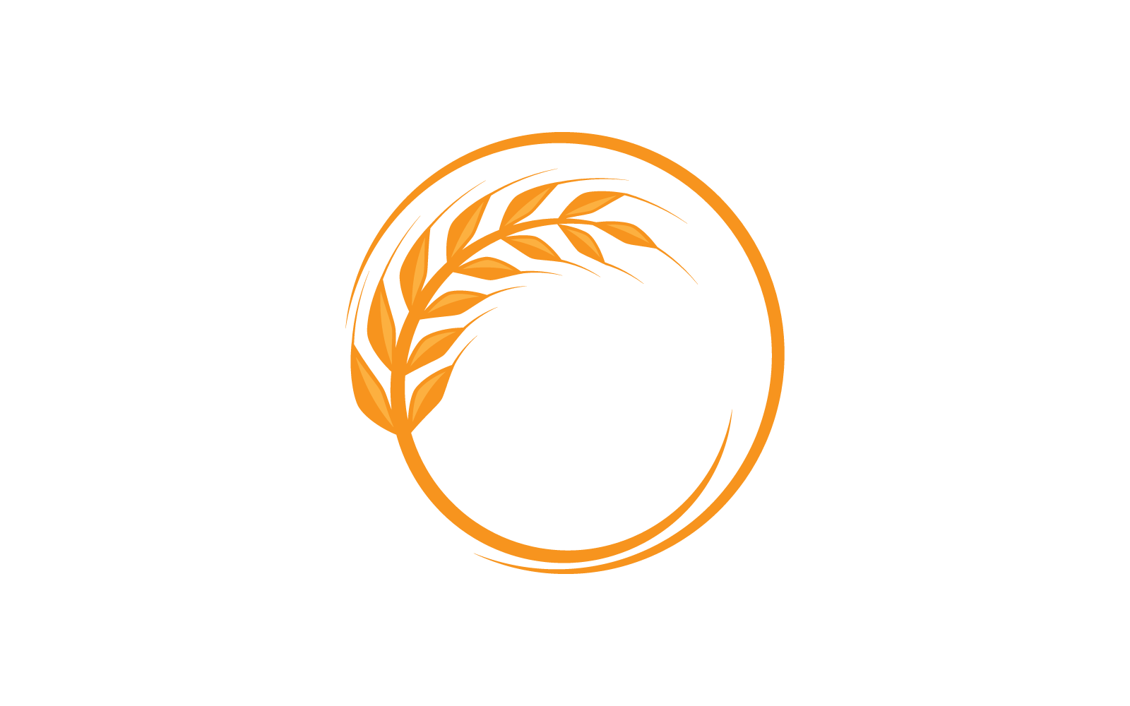 Wheat Logo template vector icon illustration design