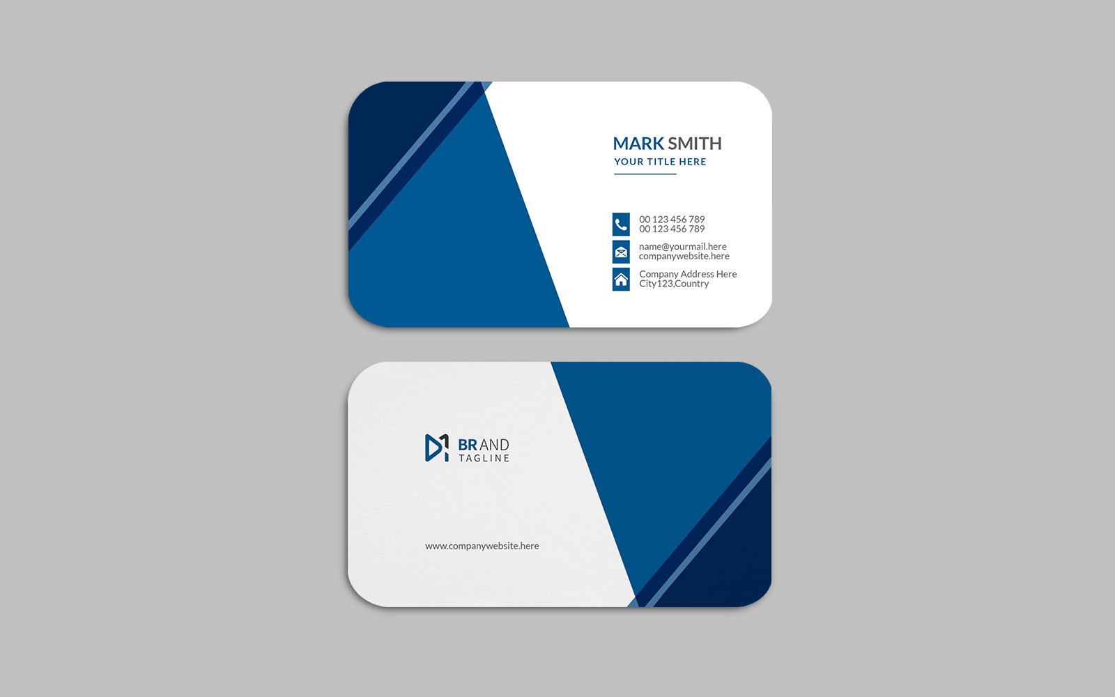 Template #382565 Card Business Webdesign Template - Logo template Preview