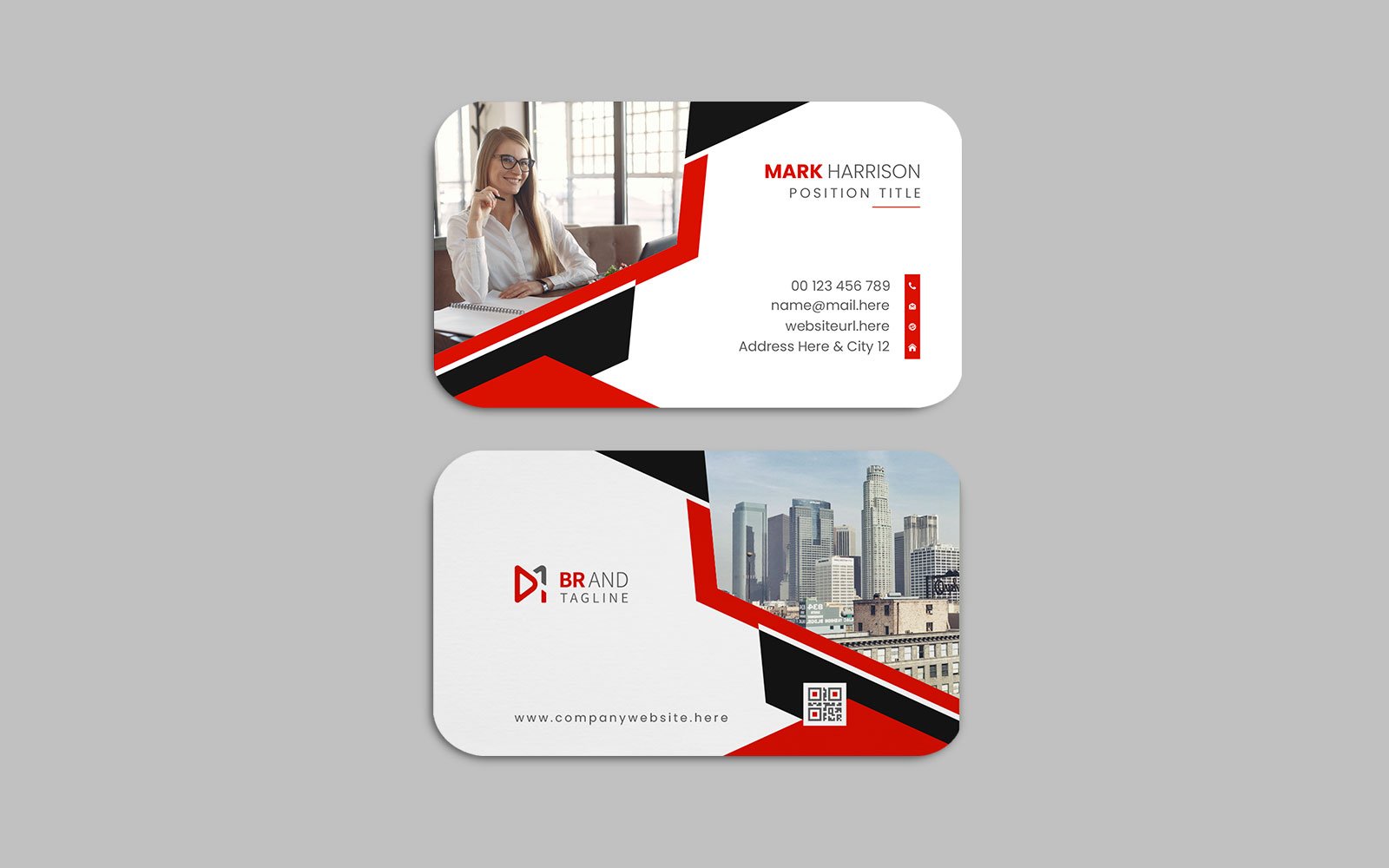 Template #382592 Business Card Webdesign Template - Logo template Preview