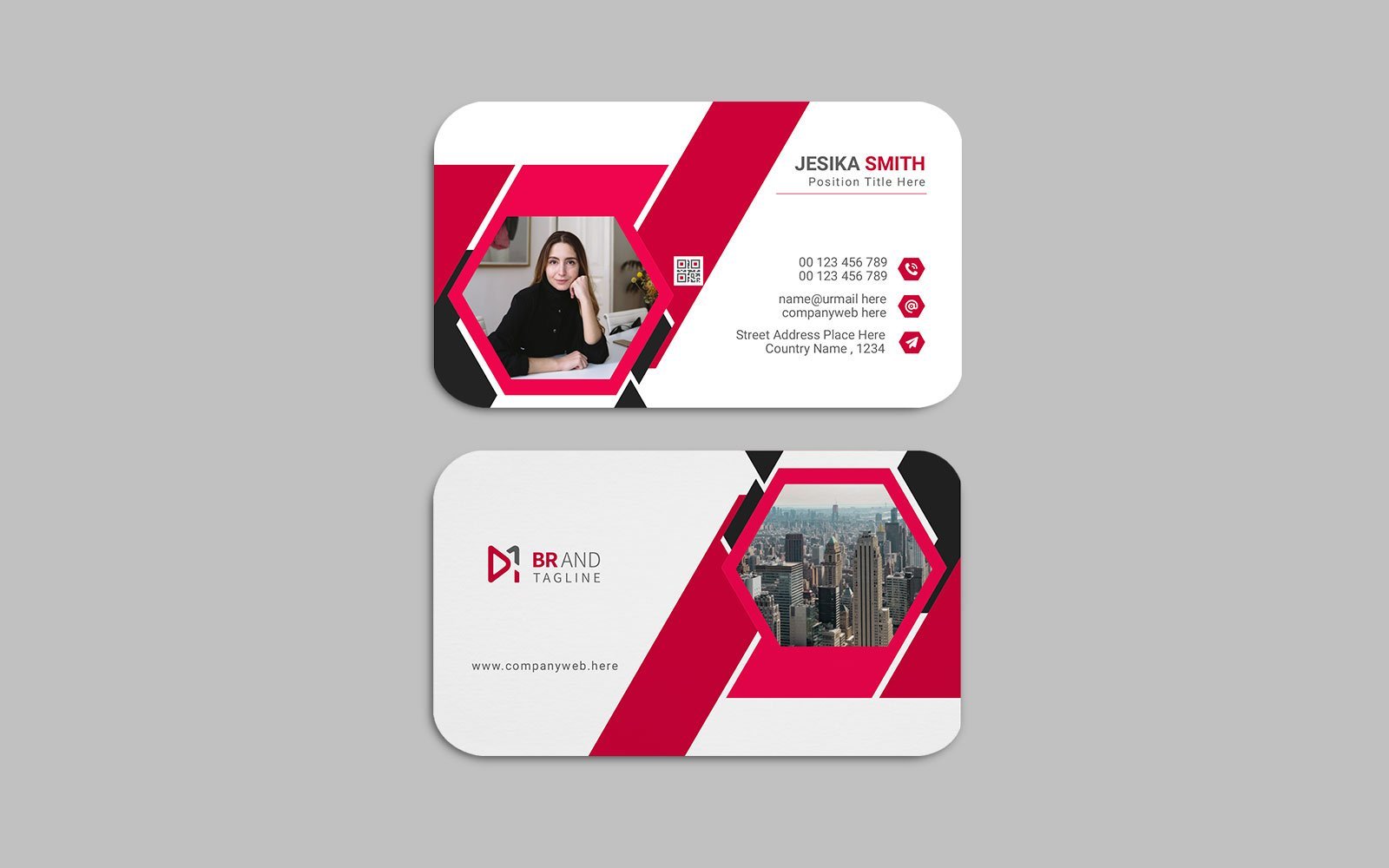 Template #382594 Name Card Webdesign Template - Logo template Preview