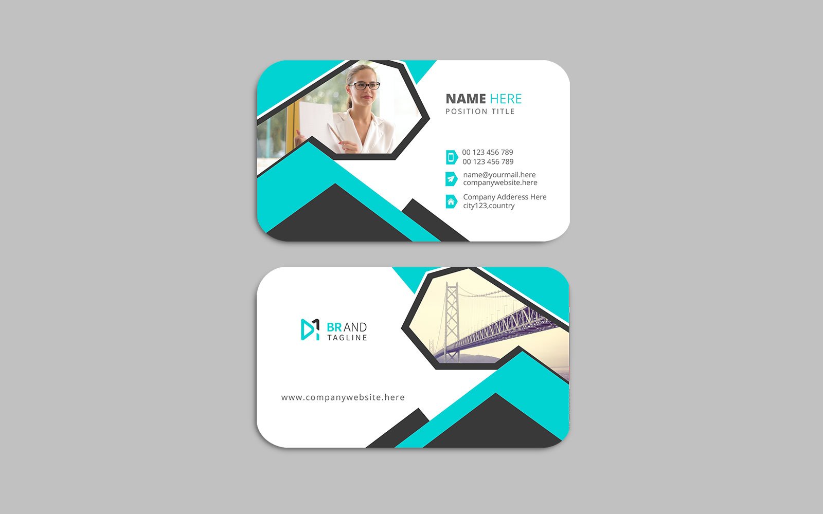 Template #382597 Card Visiting Webdesign Template - Logo template Preview