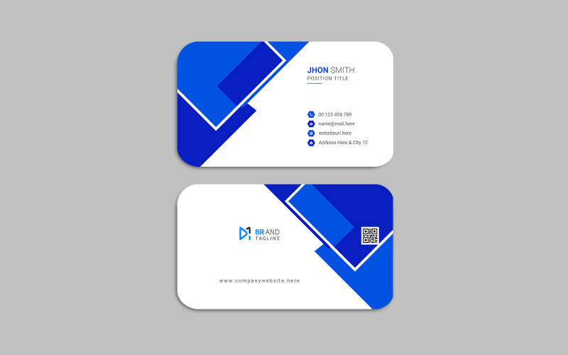 Creative and modern name card design - corporate identity Corporate Identity
