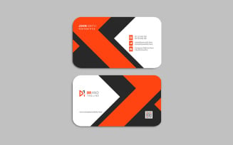 Creative and modern visiting card design template