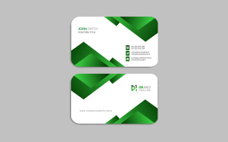 Creative and modern - visiting card template design