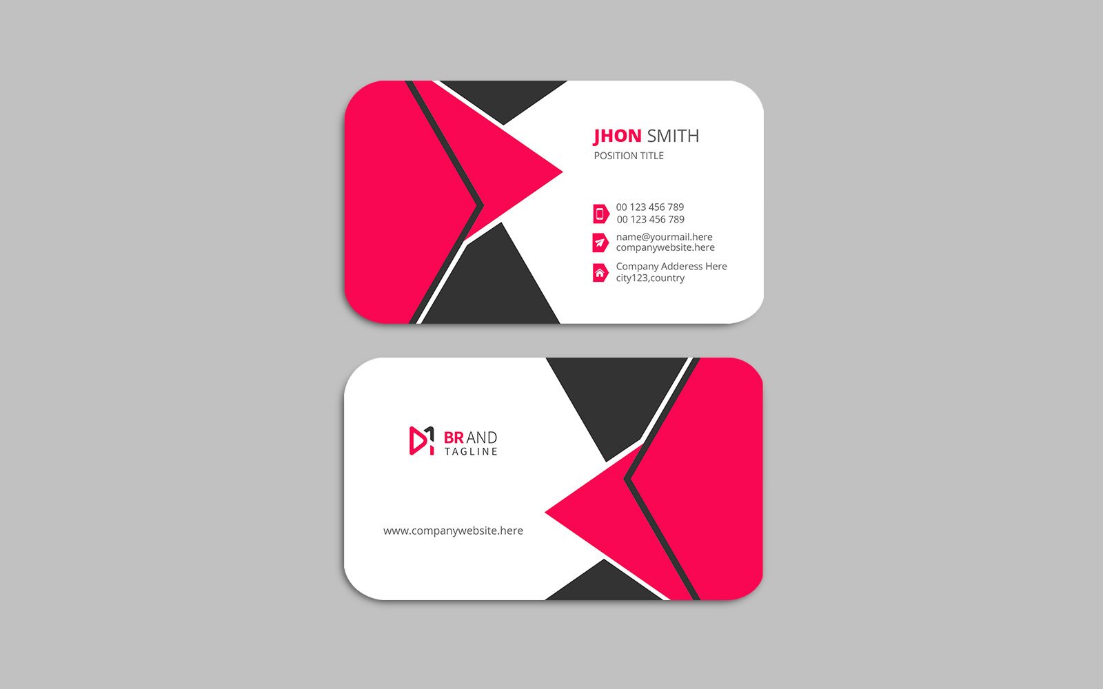 Template #382605 Card Visiting Webdesign Template - Logo template Preview