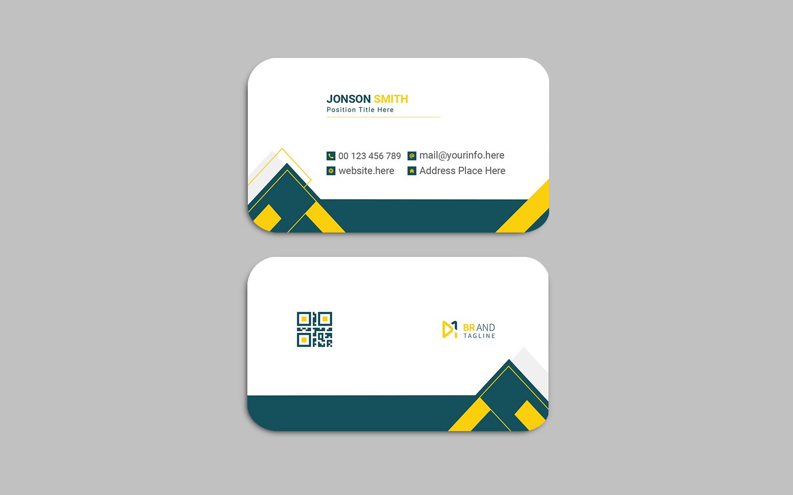 Template #382657 Card Corporate Webdesign Template - Logo template Preview