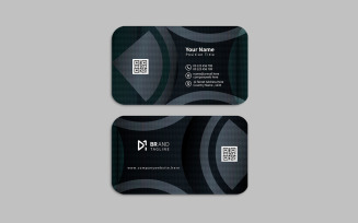 Clean and modern business card design - corporate identity