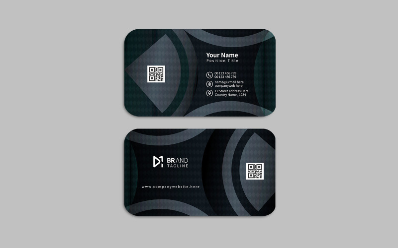 Clean and modern business card design - corporate identity Corporate Identity