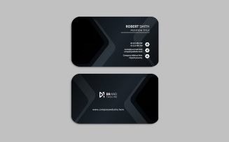 Clean and modern visiting card