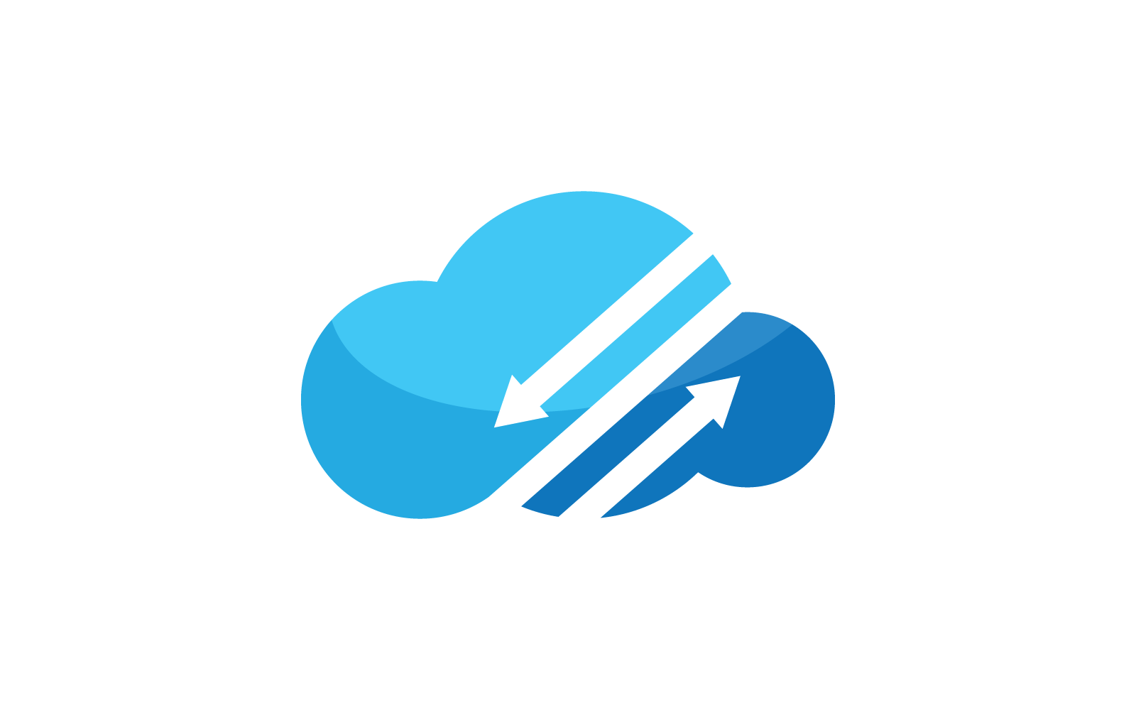 Cloud illustration logo icon vector template