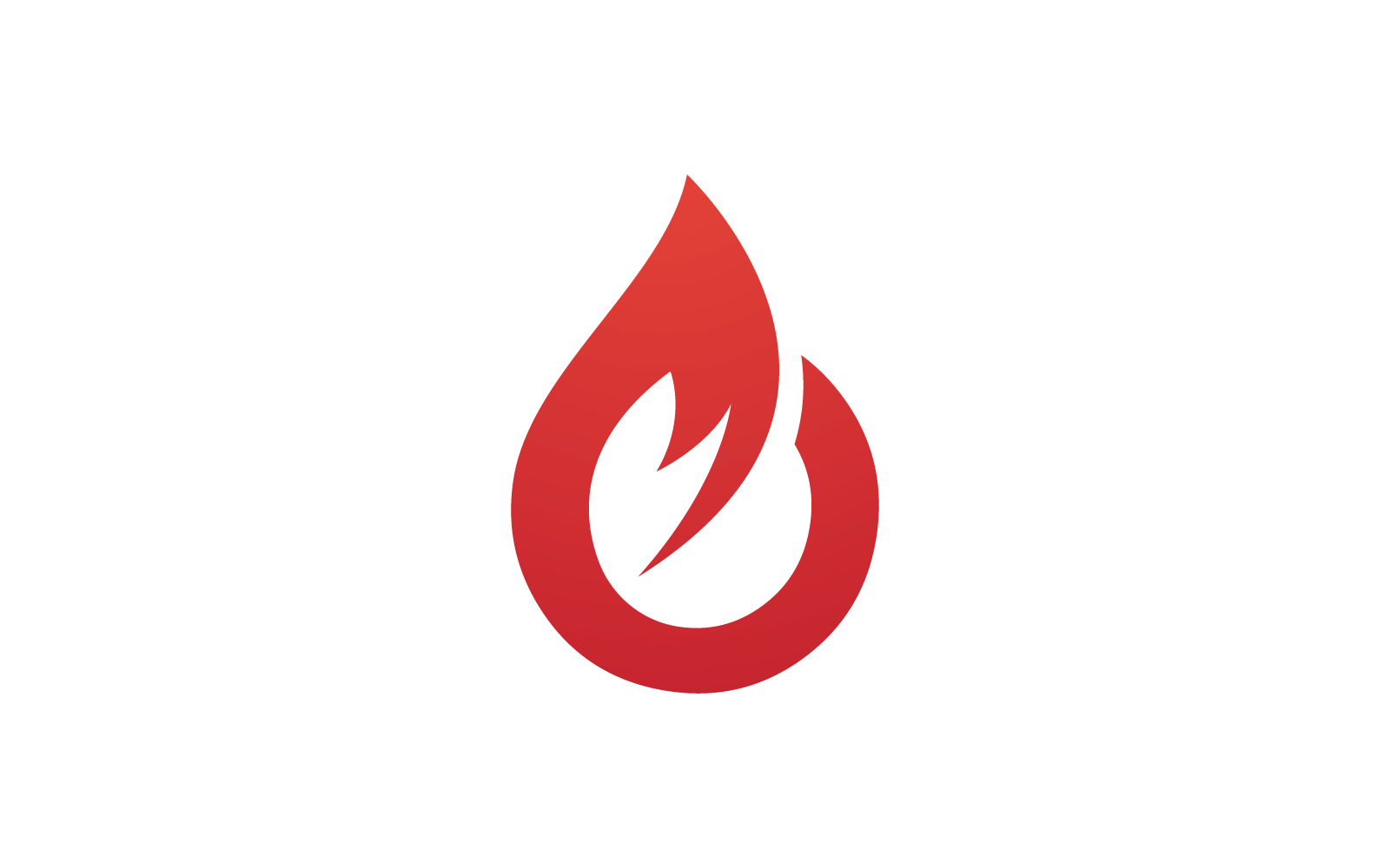Fire flame illustration logo Template Logo Template
