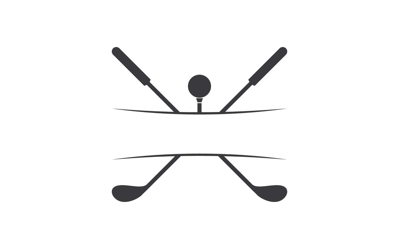 Golf Logo šablona ikona vektorový design