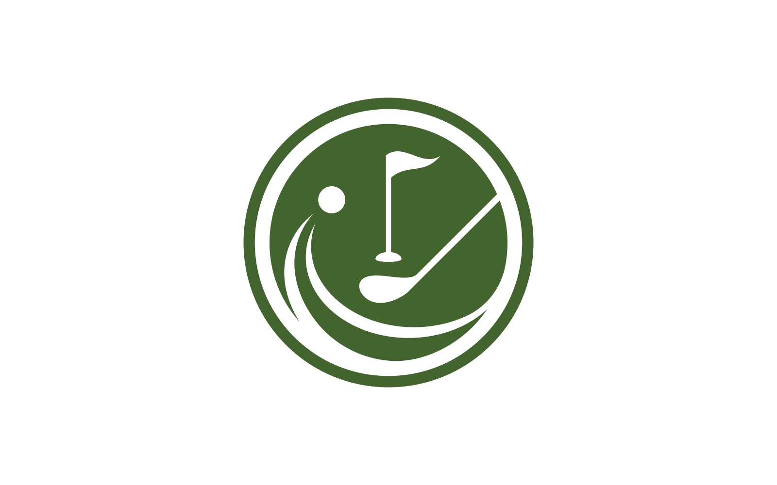 Golf Logo šablona vektorové ikony ilustrace design